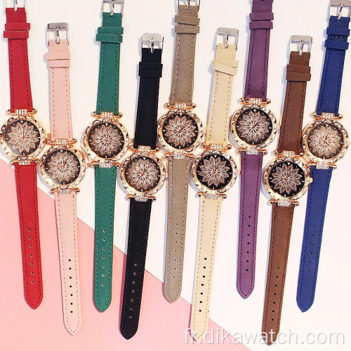 2021 offre spéciale femmes montre ensemble cadeau 2 pièces/ensemble strass Bracelet montres pour dames robe charme cristal montre-bracelet pour femme